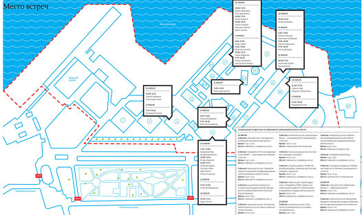 Схема Петербургского международного экономического форума