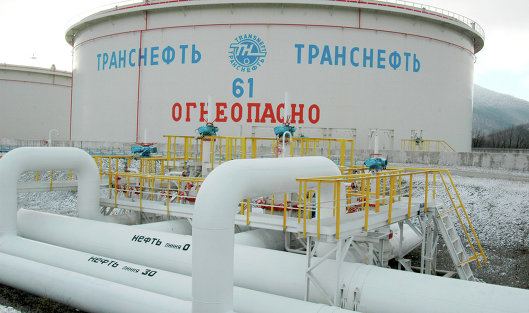 Резервуар одного из объектов компании "Транснефть"