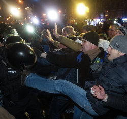 Митинг сторонников евроинтеграции Украины в Киеве