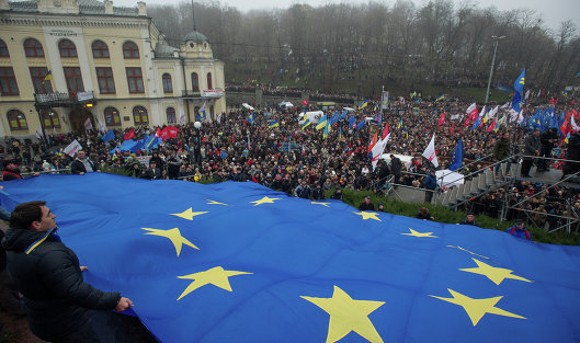 Митинг "За европейскую Украину" в Киеве