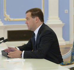 Председатель правительства РФ Дмитрий Медведев