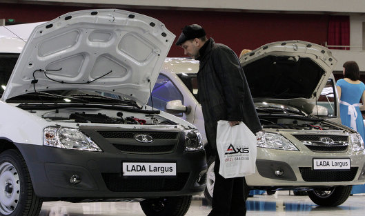 Презентация новой LADA Kalina в Санкт-Петербурге