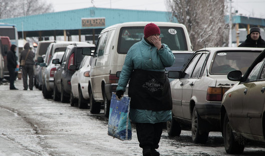 Ситуация на границе Украины с Россией