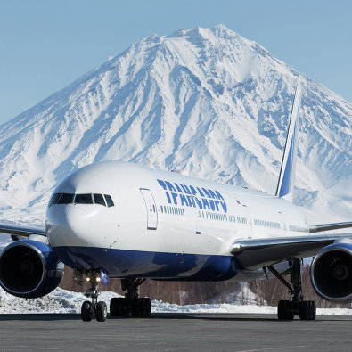 Самолет Boing-777-300 компании "Трансаэро"