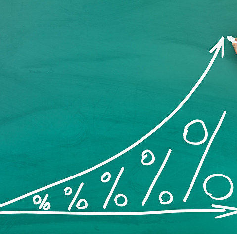 Рост процентов 