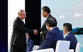 Президент РФ Владимир Путин и председатель КНР Си Цзиньпин