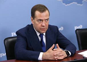 Председатель правительства РФ Дмитрий Медведев