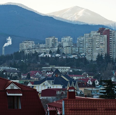 Жилые кварталы в Алуште