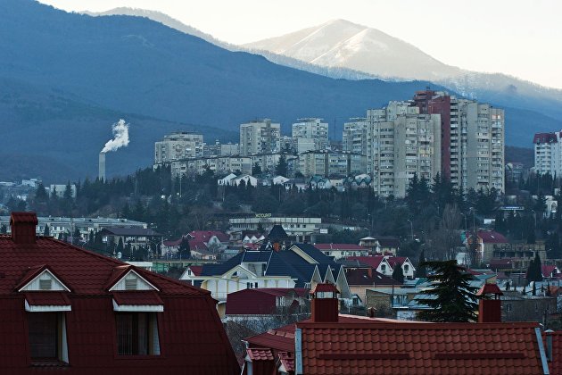 Жилые кварталы в Алуште