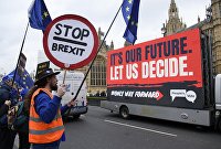 Акция против Brexit в Лондоне