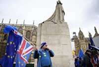 Акция противников и сторонников Brexit в Лондоне