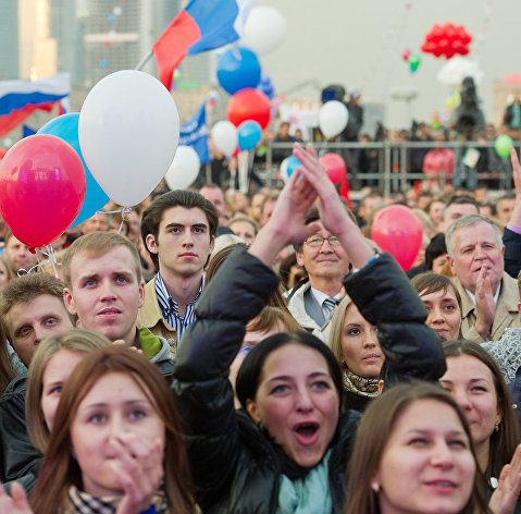 Праздничный концерт на Поклонной горе