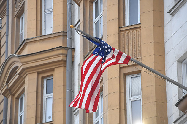 Здание посольства США в Москве