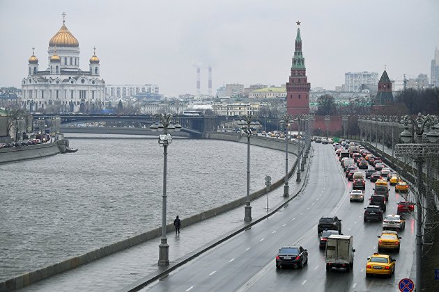 Теплая погода в Москве