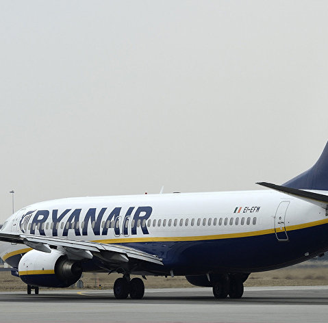 Самолет авиакомпании Ryanair