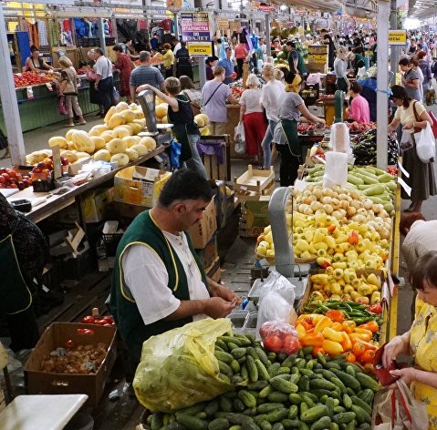 "Рыночная торговля на Центральном продовольственном рынке Калининграда