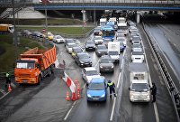 " Проверка наличия цифровых пропусков на въезде в Москву