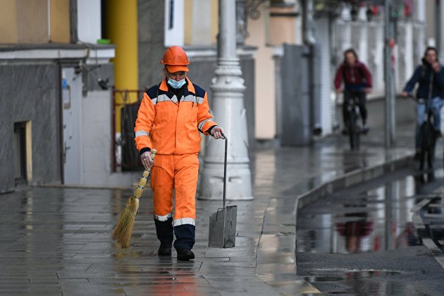 Москва во время режима самоизоляции жителей