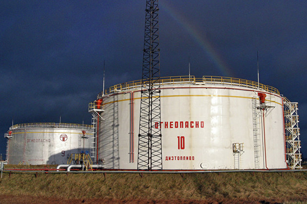 Часть российского предприятия "Западтранснефтепродукт" в Витебской области, занимающегося транспортировкой дизельного топлива западным потребителям