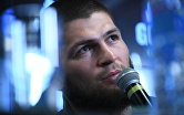 Пресс-конференция чемпиона UFC Х. Нурмагомедова