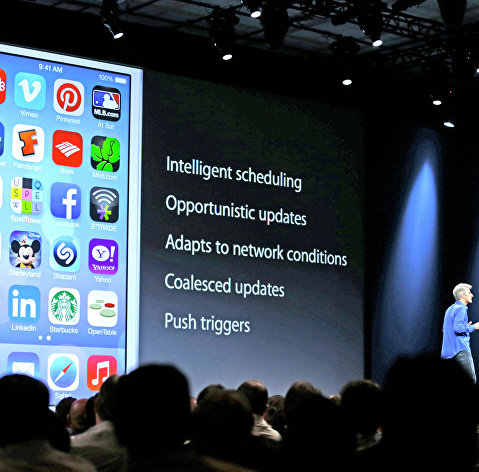 Apple показала iOS 7