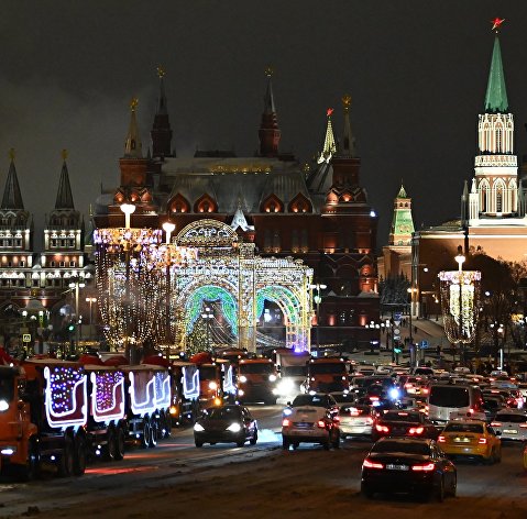 Новогодняя Москва