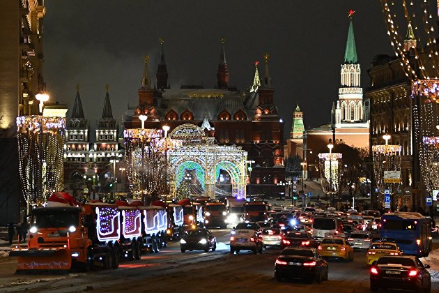 Новогодняя Москва