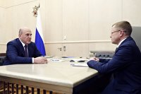 Премьер-министр РФ М. Мишустин встретился с президентом "Опоры России" А. Калининым