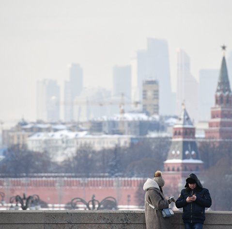 Зима в Москве