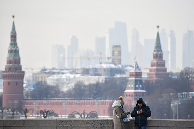 Зима в Москве