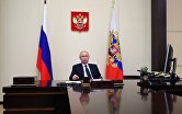 Президент РФ В. Путин провел встречу с руководителями фракций Госдумы РФ