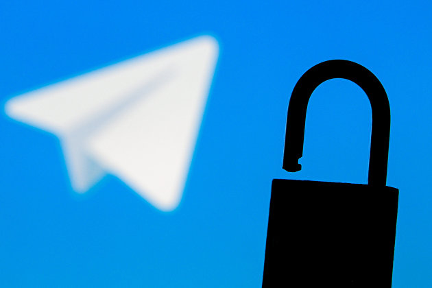 Логотип мессенджера Telegram