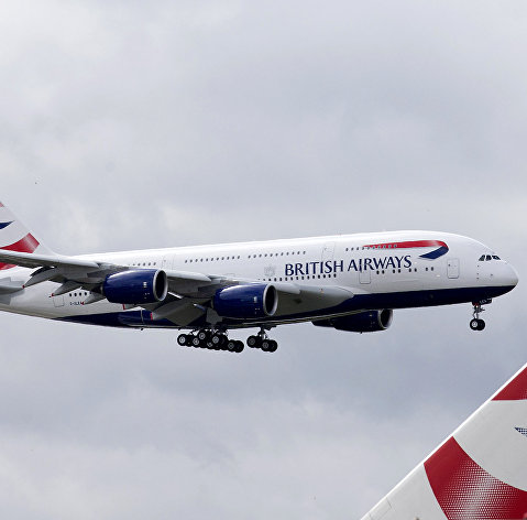 Самолет авиакомпании British Airways