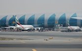 ! Самолеты авиакомпании Emirates в аэропорту Дубая