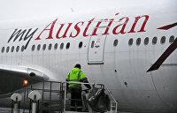 Самолет Boeing 777-200 авиакомпании Austrian Airlines