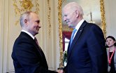 Встреча президентов России и США В. Путина и Дж. Байдена в Женеве