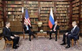 Встреча президентов России и США В. Путина и Дж. Байдена в Женеве