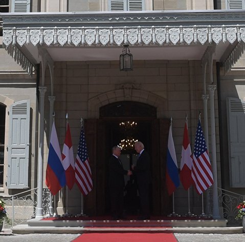 Встреча президентов России и США В. Путина и Дж. Байдена в Женеве