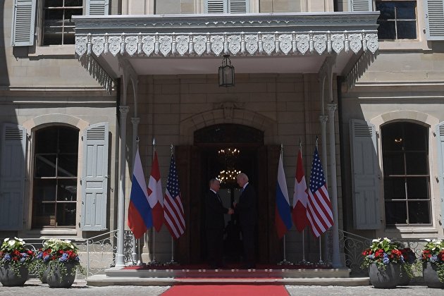 Встреча президентов России и США В. Путина и Дж. Байдена в Женеве