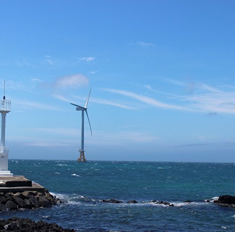 Морская ветряная электростанция