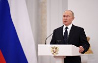 Президент РФ В. Путин провел встречу с депутатами Государственной Думы РФ седьмого созыва