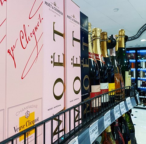 Продажа продукции Moet Hennessy в Москве