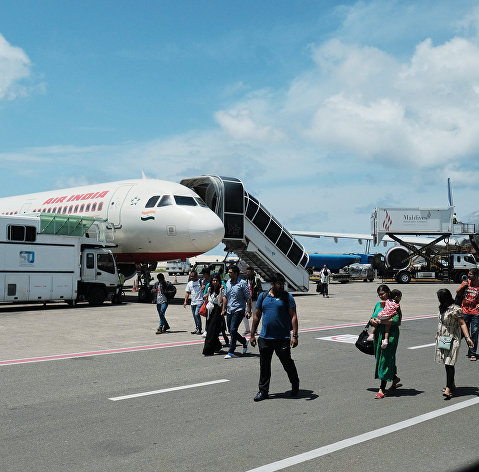 Самолет авиакомпании Air India.