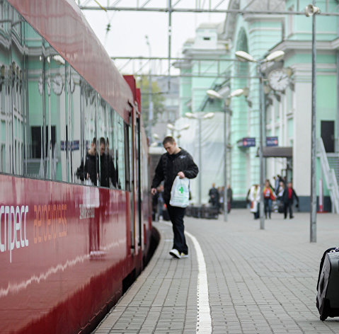 Белорусский вокзал в Москве