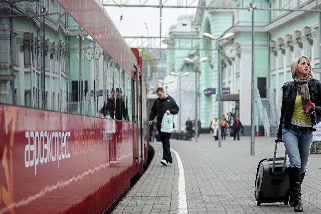 Белорусский вокзал в Москве