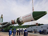 Ракета "Союз-2.1а" отправилась на МКС с логотипом и флагом Сбера