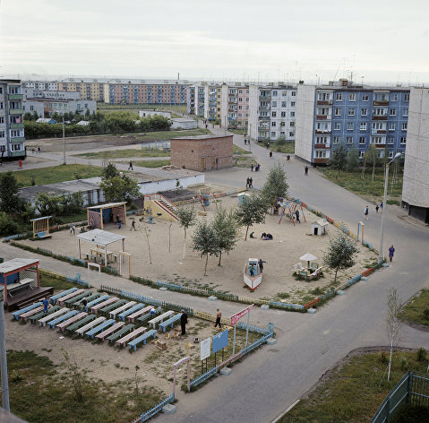 Улица Бела Куна в Октябрьском районе Томска