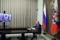 Переговоры президента РФ В. Путина и президента США Дж. Байдена