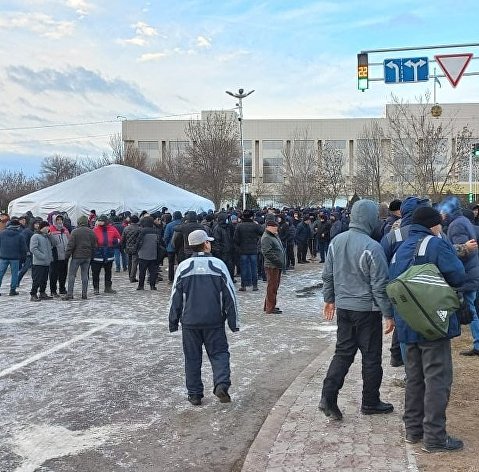 Газовые протесты в Казахстане