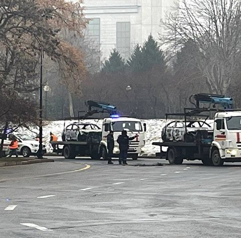 Ситуация в Казахстане на фоне протестов